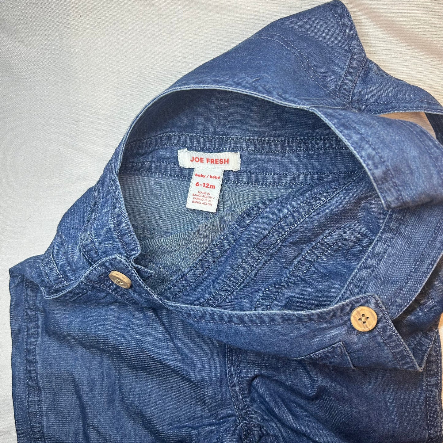Denim overalls