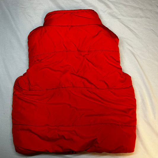 Carters orange fleece vest