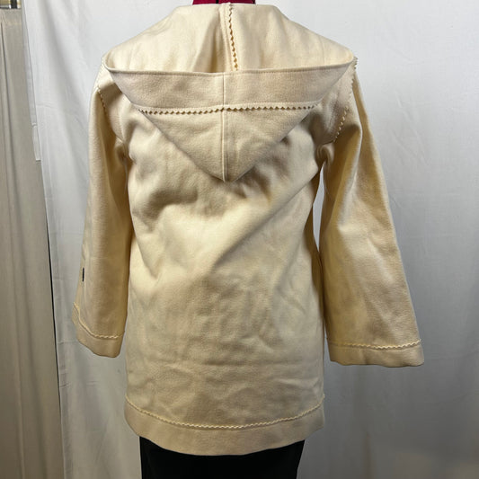 Beige 100% wool jacket