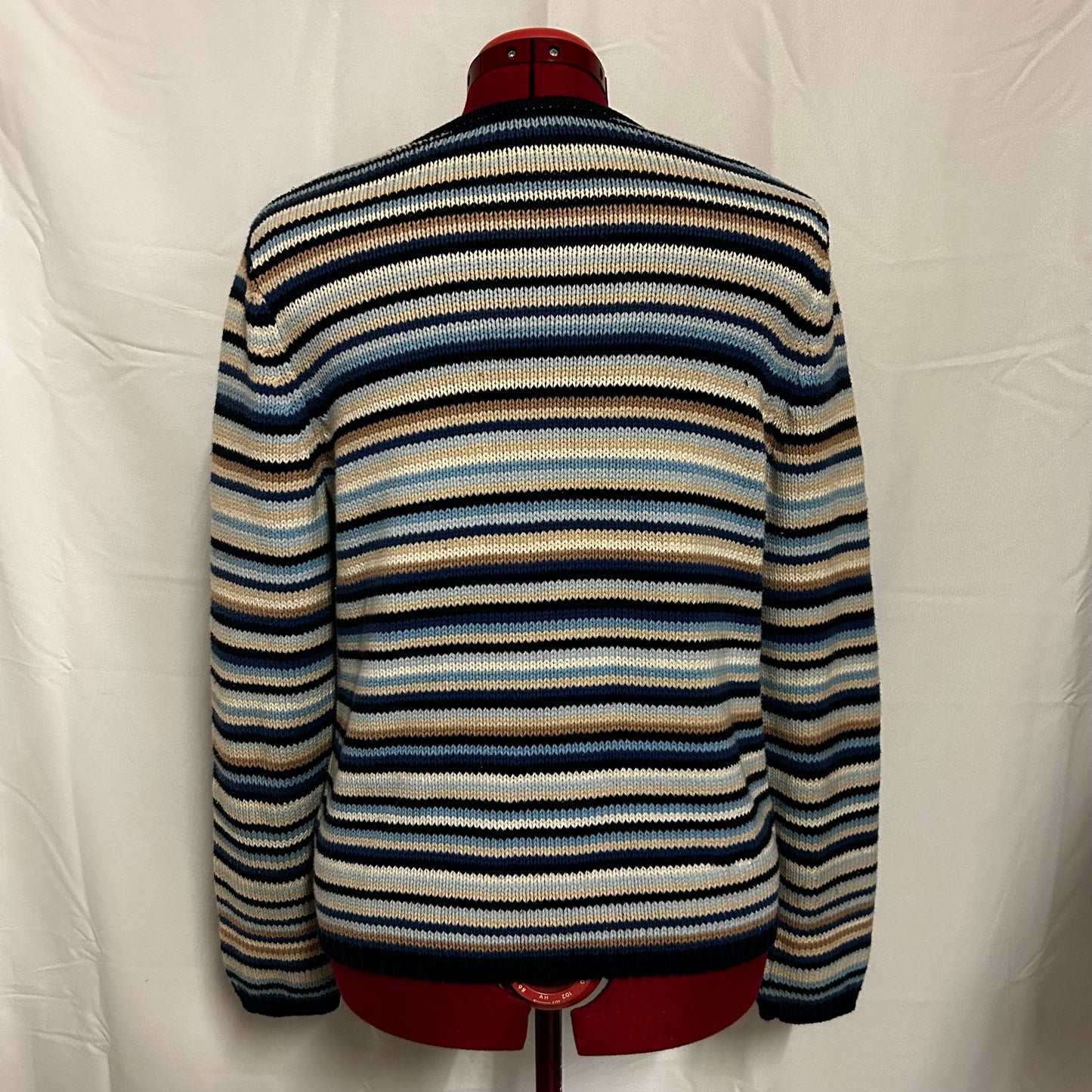 Zip up knit sweater