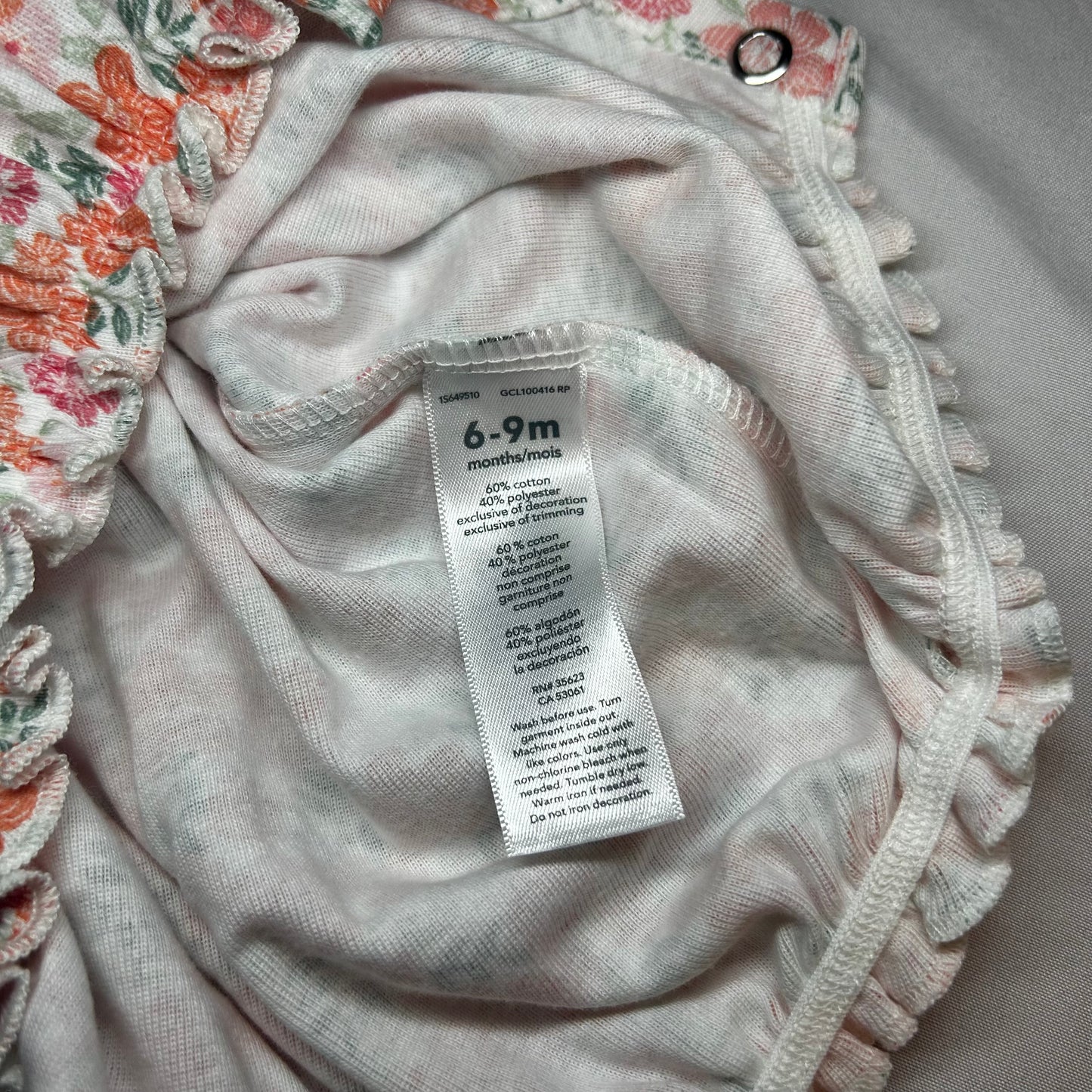Carters onesie