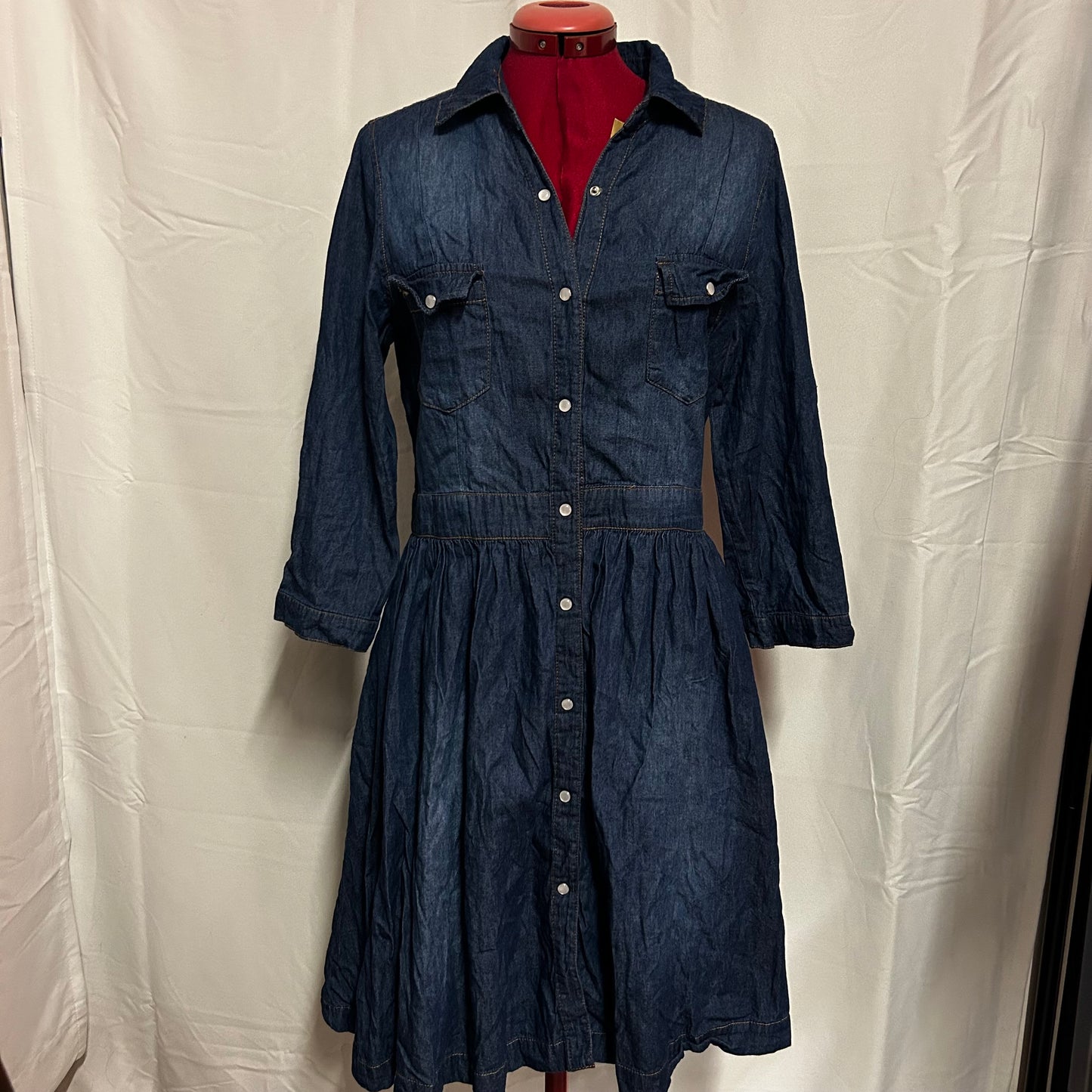 Denim dress