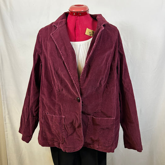 Cordoroy blazer