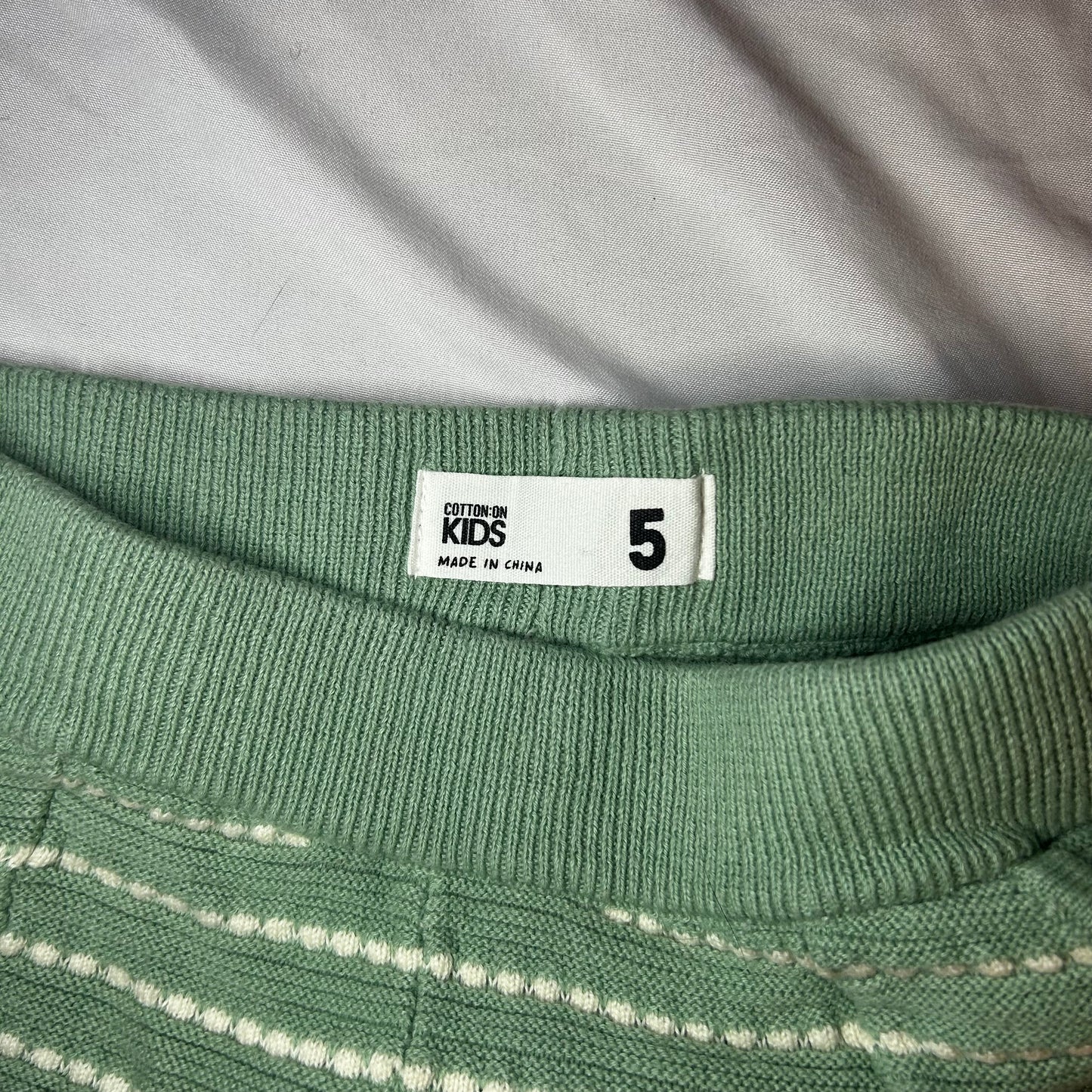 Green shorts