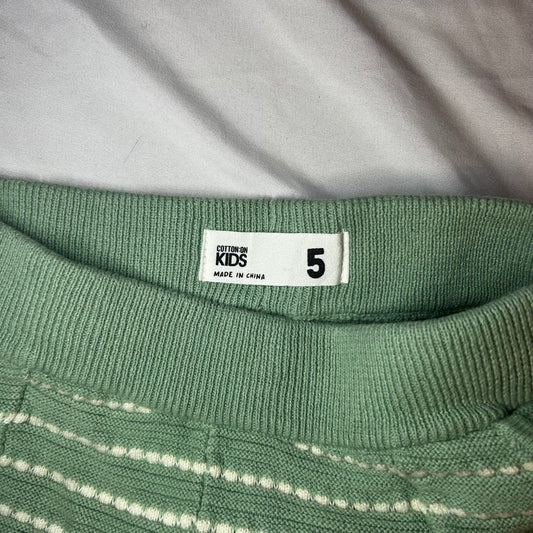 Green shorts
