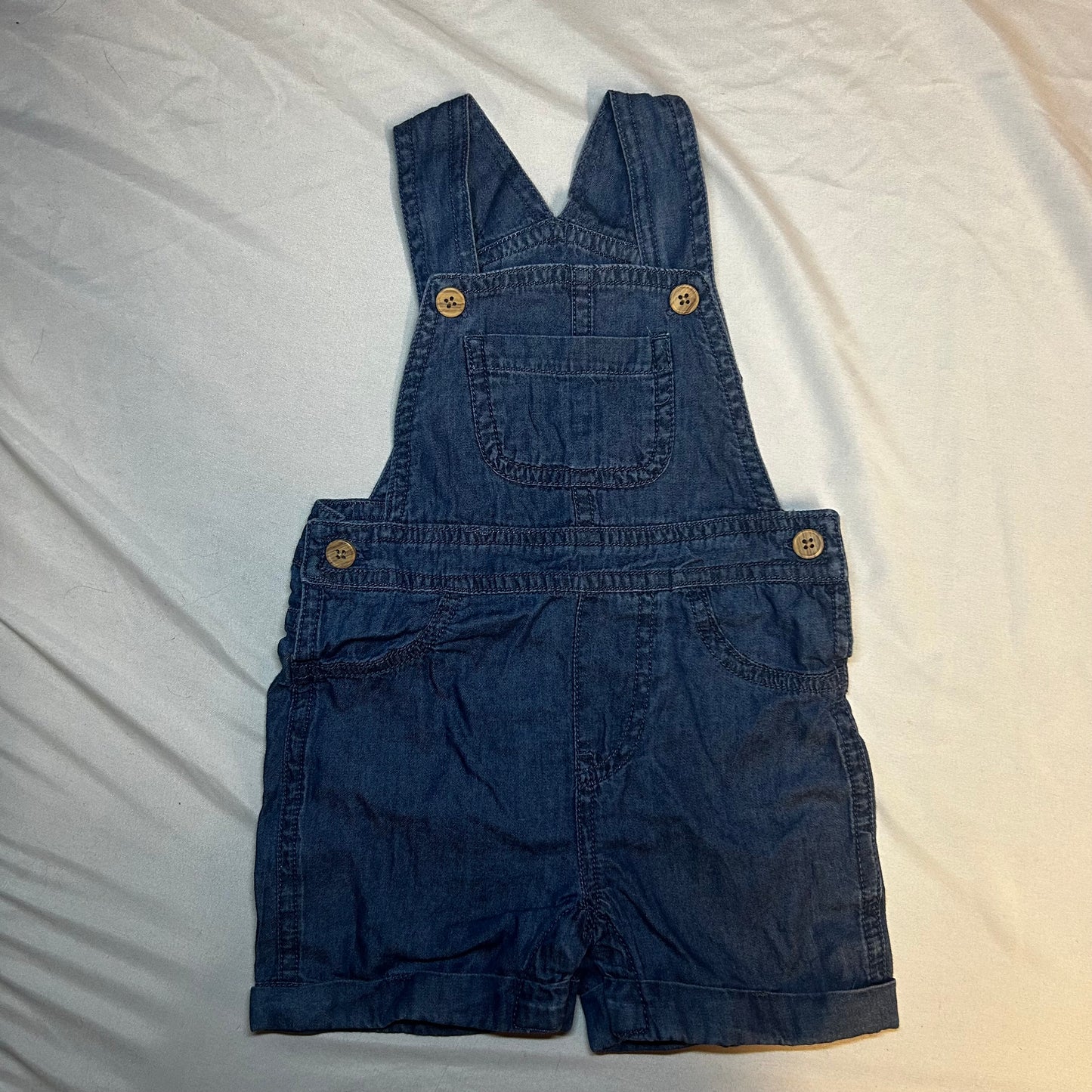 Denim overalls