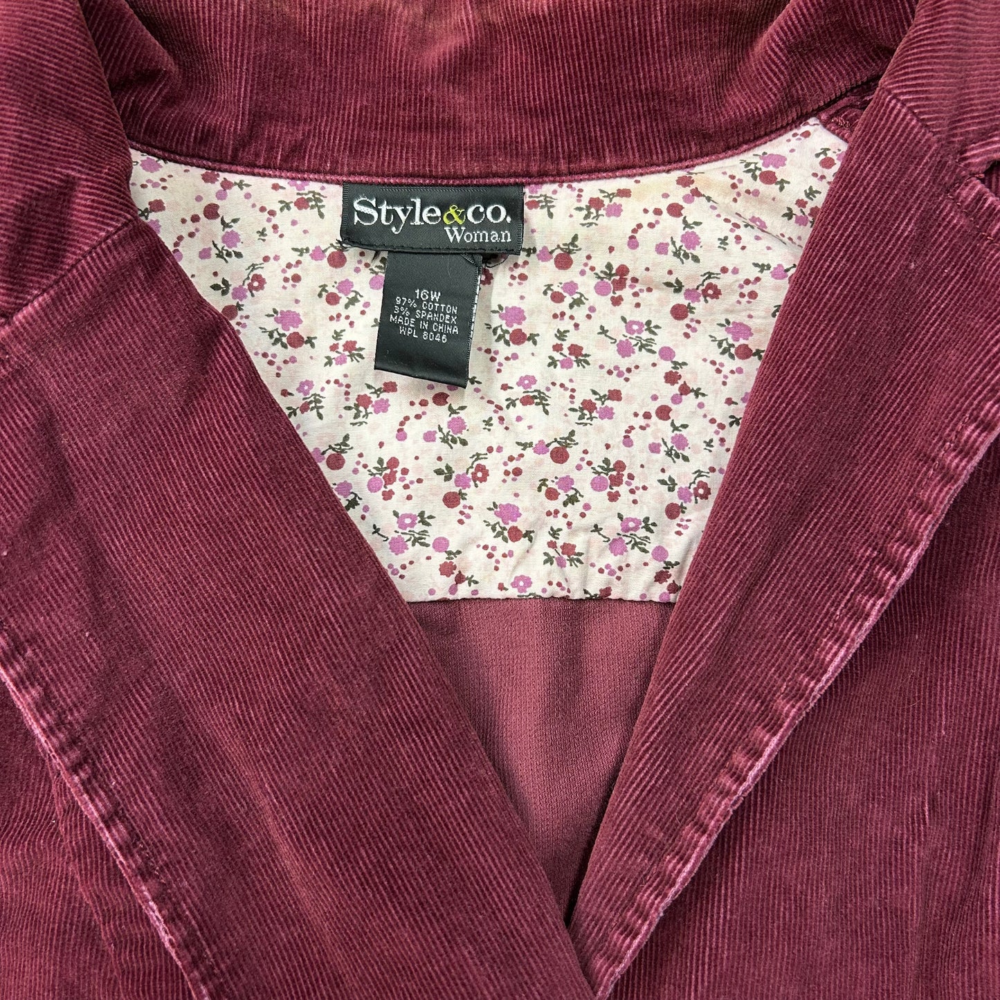 Cordoroy blazer